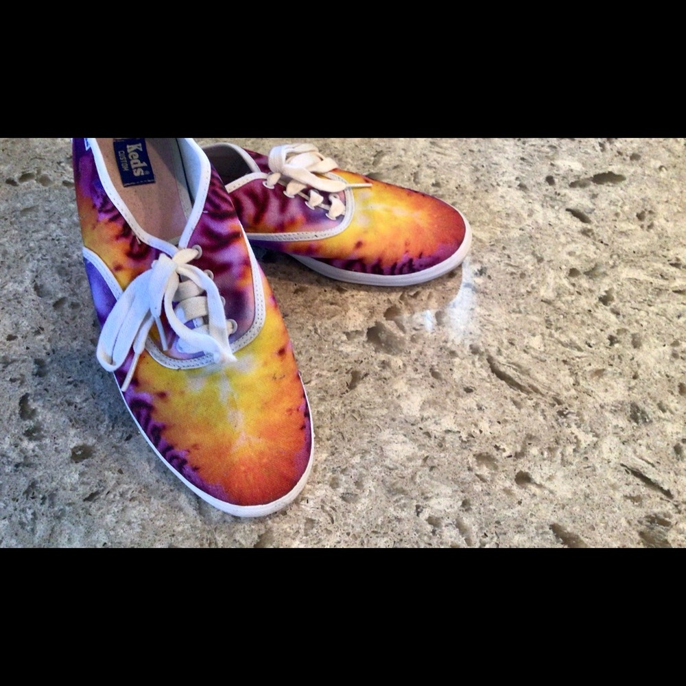 Keds Custom Print Sneakers One of a Kind-Preowned